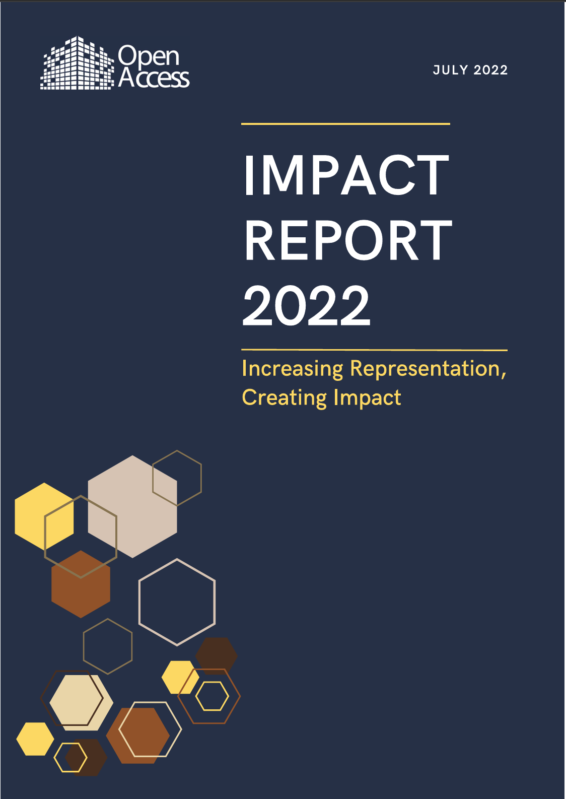 Open Access 2022 impact report cover